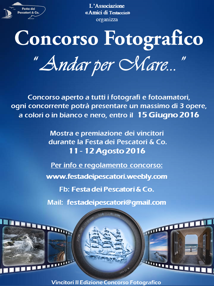 Concorso Fotografico - ANDAR PER MARE