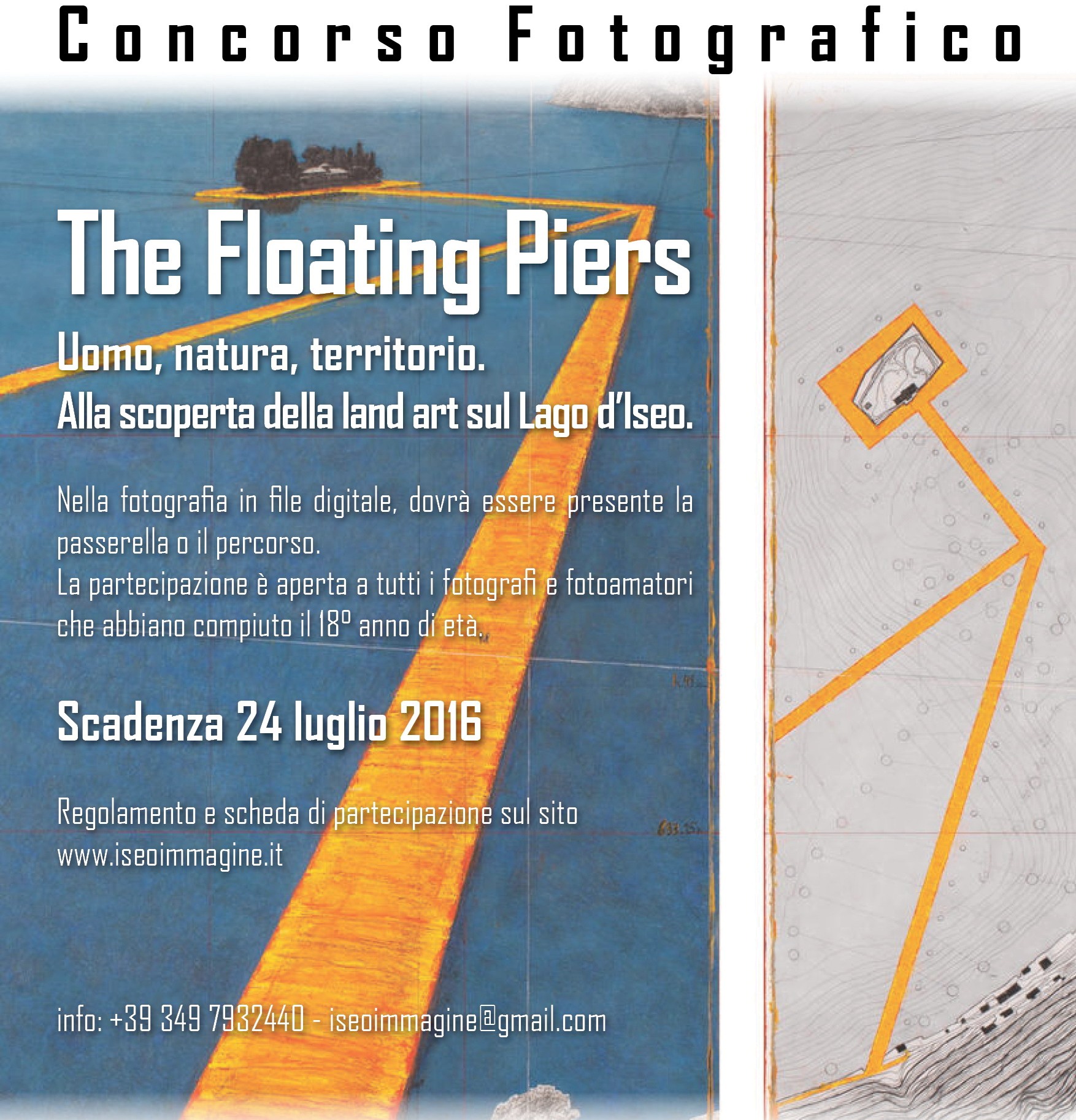 The Floating Piers  Uomo, natura ,territorio.  Alla scoperta della Land Art sul Lago d‘ Iseo