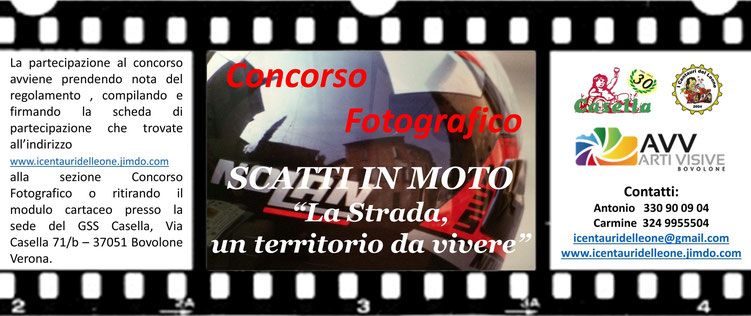 Scatti in moto “ La strada un territorio da vivere“