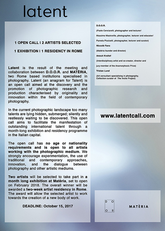 Latent | Open Call