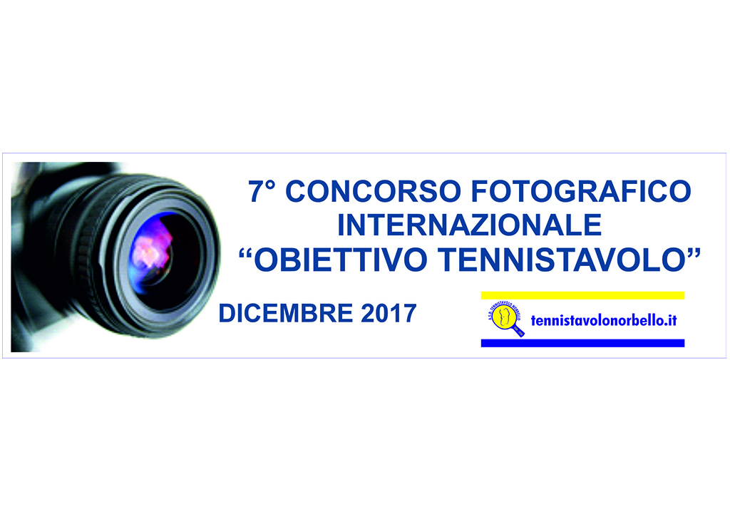 7° Concorso fotografico “Obiettivo Tennistavolo“