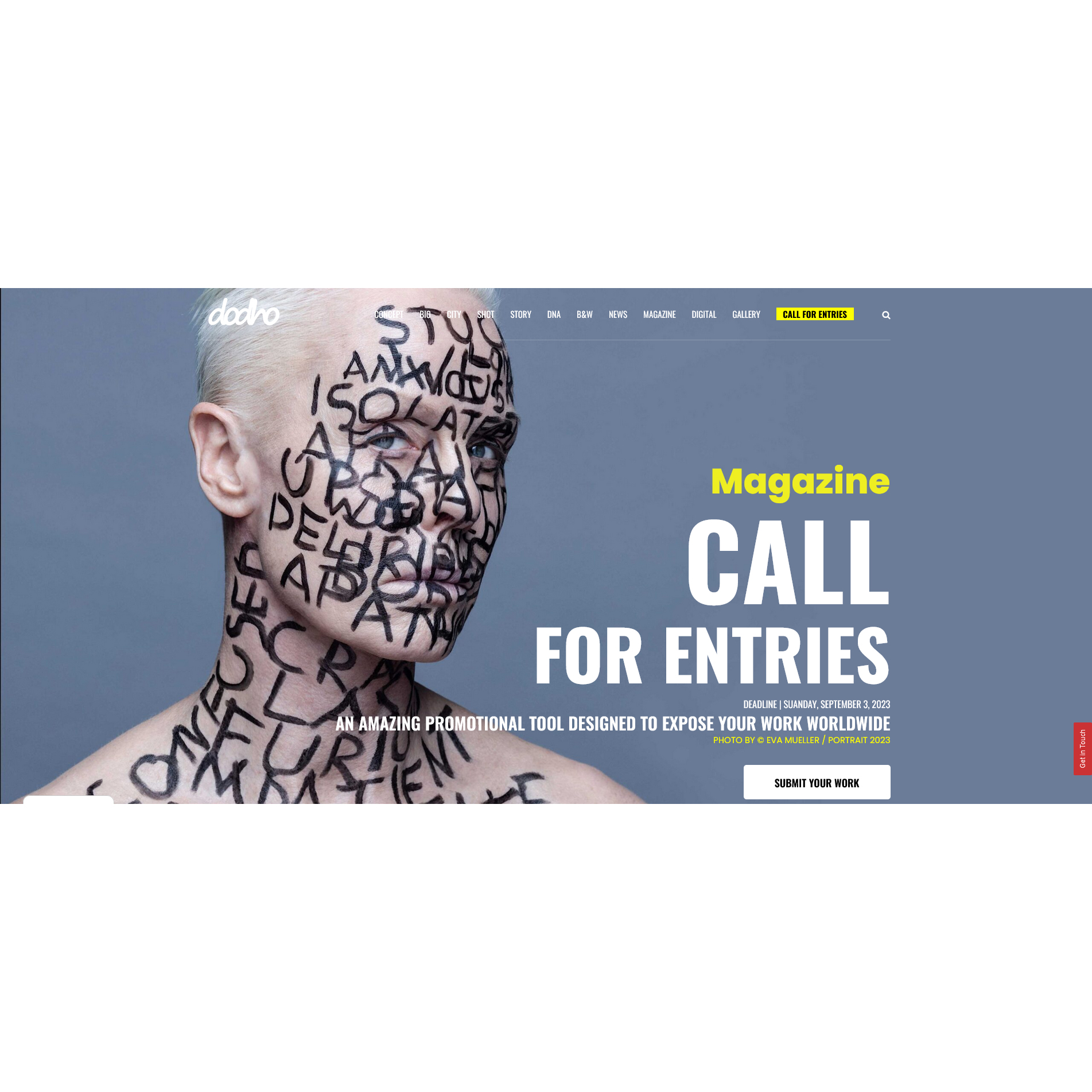 Dodho Magazine : Call For Entries