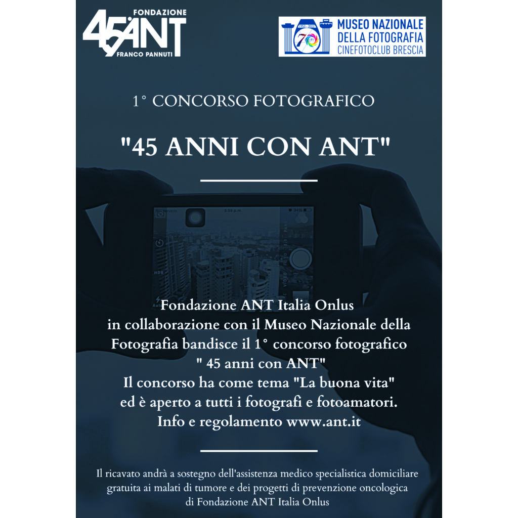 1° concorso fotografico “45 Anni con ANT“