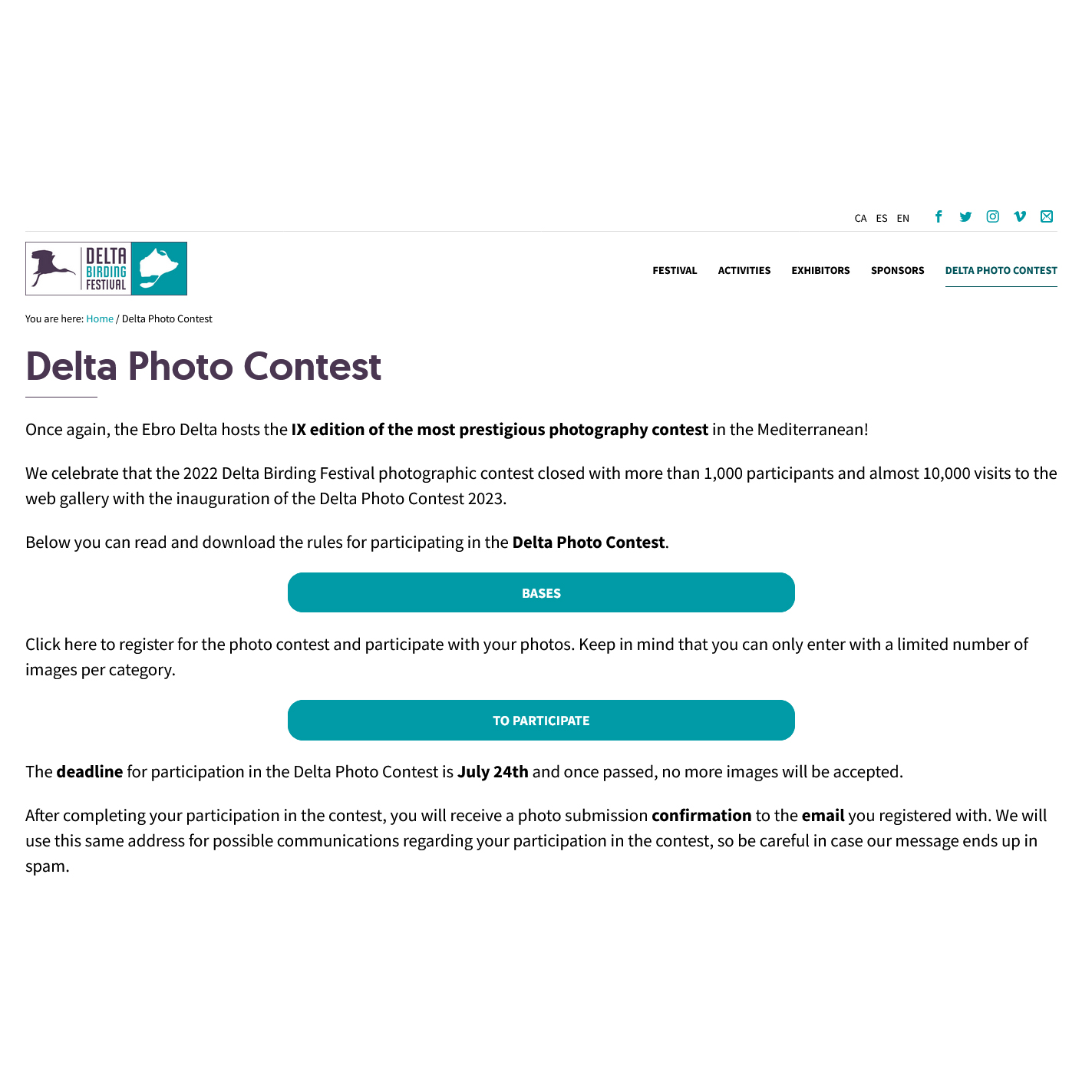 Delta Photo Contest 2023