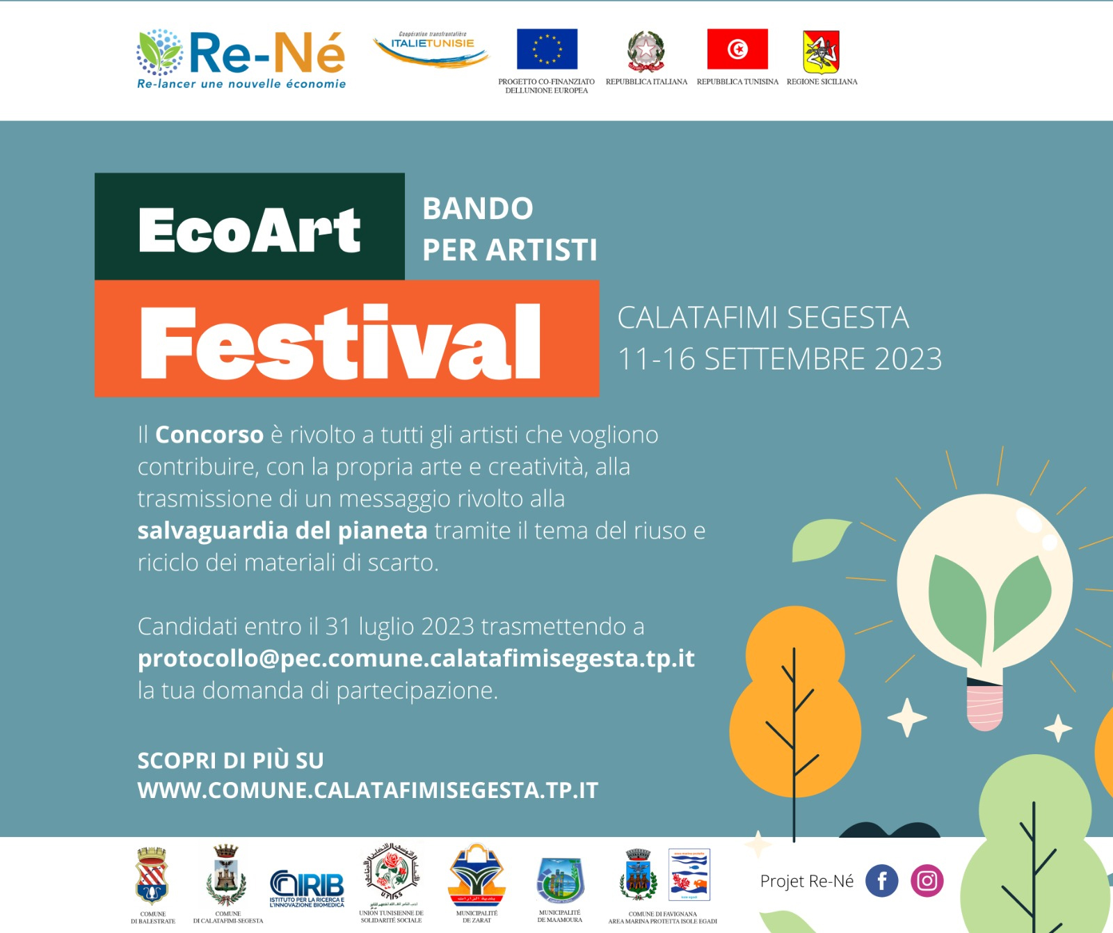 Call for artistes "EcoArt Festival"