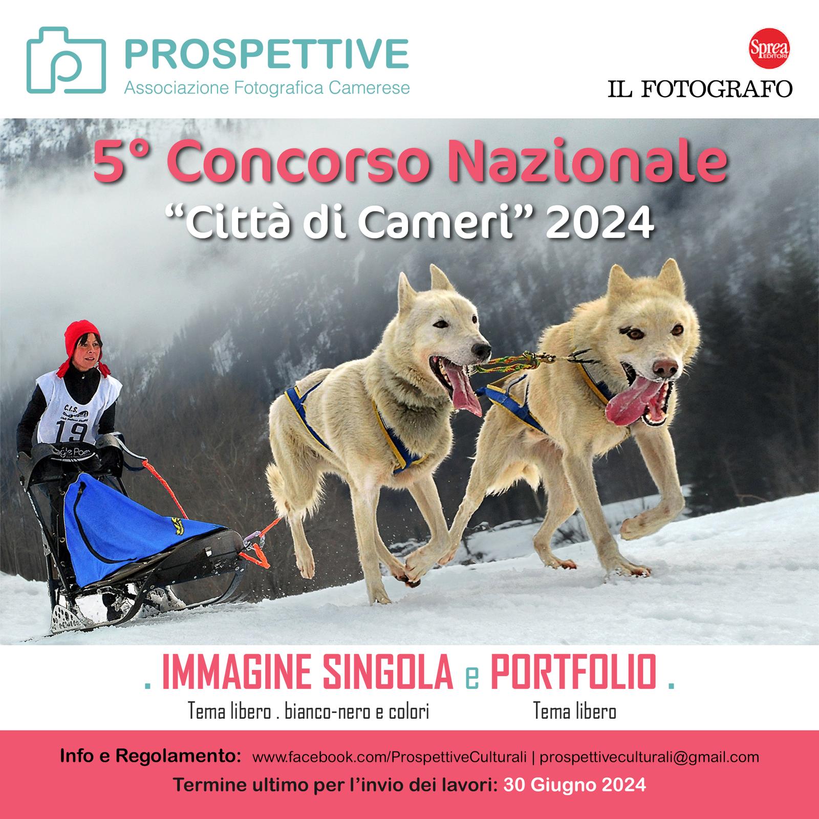 5° Concorso della Fotografia CAMERI 2024