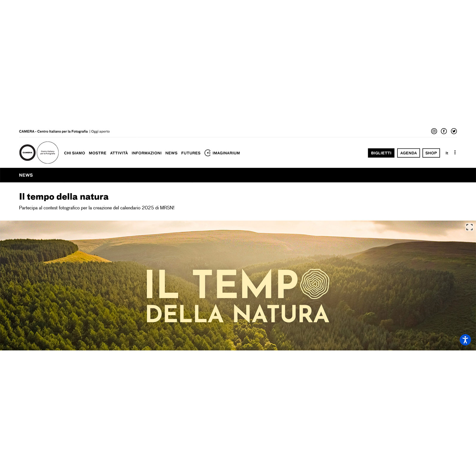 Concorso fotografico "Il tempo della natura"