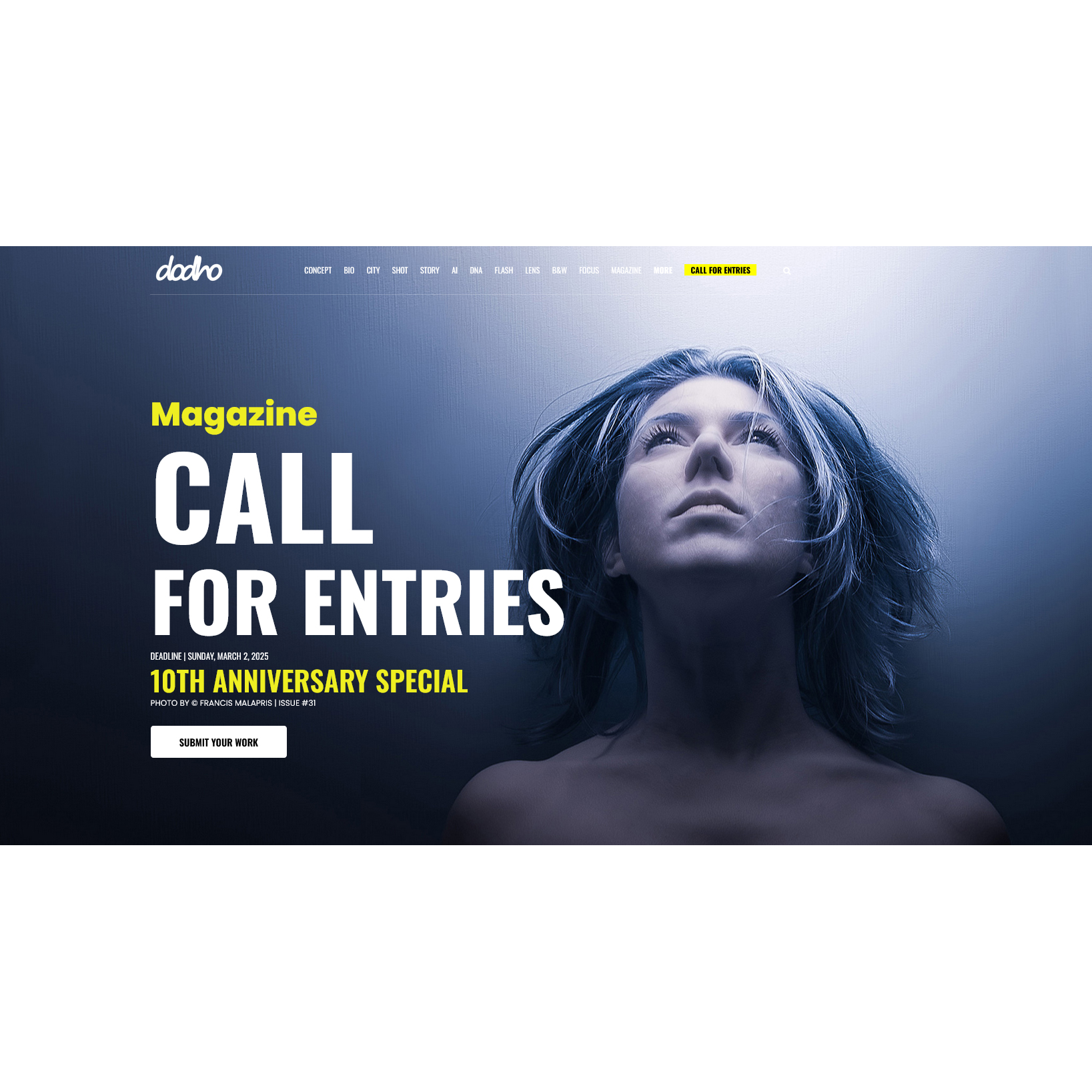 Dodho Magazine - Call For Entries: 10th Anniversary Special Edition